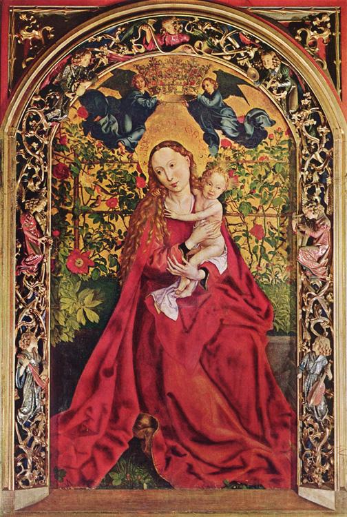 Martin Schongauer Madonna of the Rose Bower (mk08)